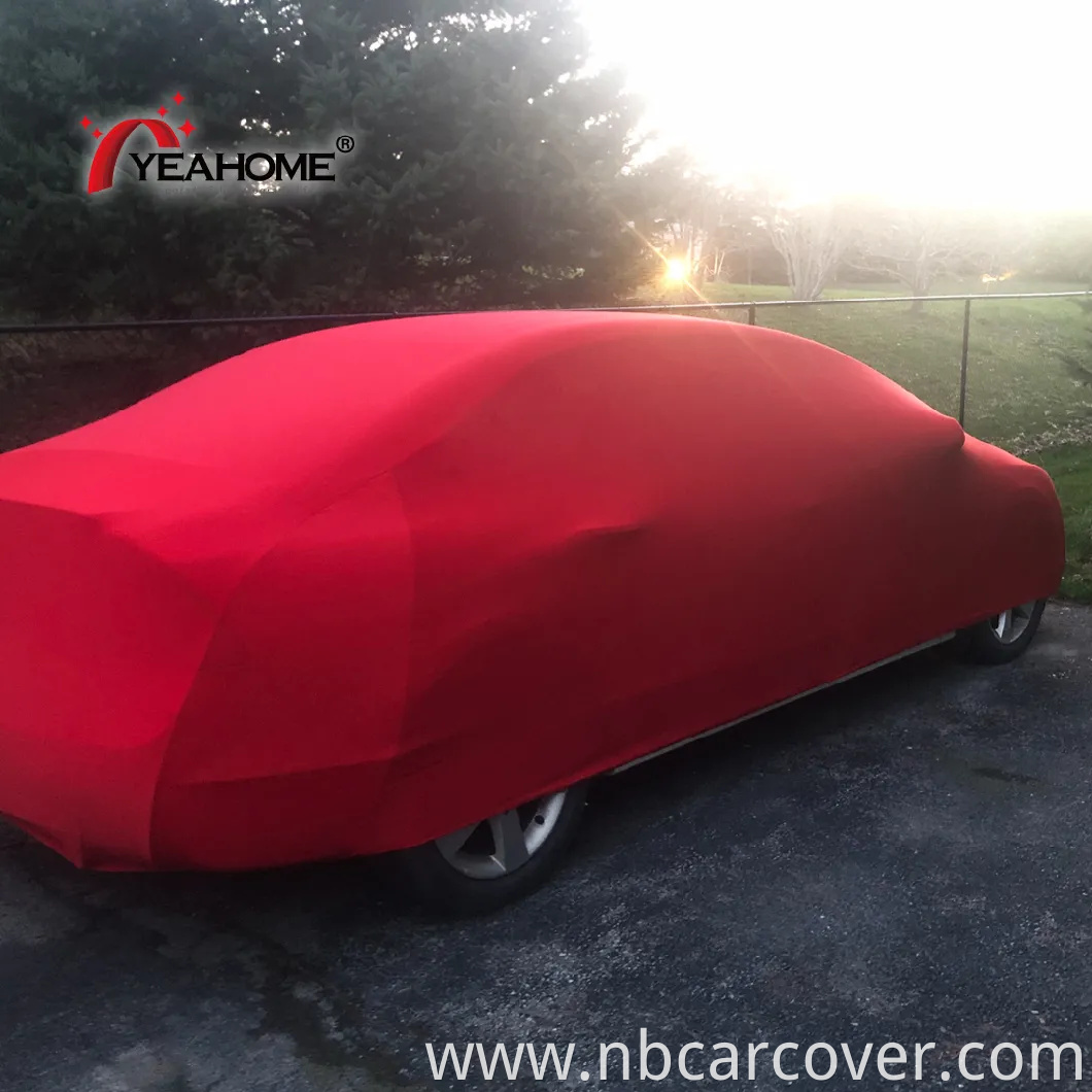 Universal Fits Indoor Dust-Proof Car Cover Soft Feeling Anti-Scratch